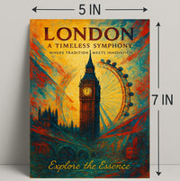 London A Timeless Symphony Poster PosterGoat