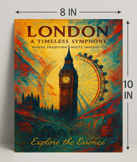 London A Timeless Symphony Poster PosterGoat