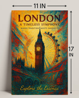 London A Timeless Symphony Poster PosterGoat