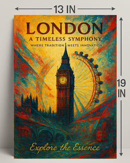 London A Timeless Symphony Poster PosterGoat