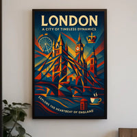 London Timeless Dynamics Wall Art Print PosterGoat
