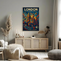 London Timeless Dynamics Wall Art Print PosterGoat