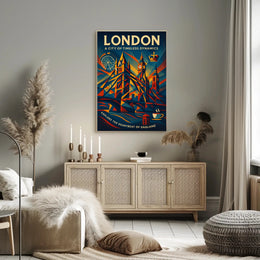 London Timeless Dynamics Wall Art Print PosterGoat