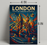 London Timeless Dynamics Wall Art Print PosterGoat