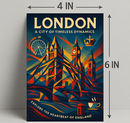London Timeless Dynamics Wall Art Print PosterGoat