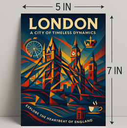 London Timeless Dynamics Wall Art Print PosterGoat