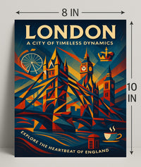 London Timeless Dynamics Wall Art Print PosterGoat