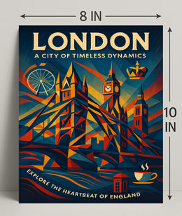 London Timeless Dynamics Wall Art Print PosterGoat