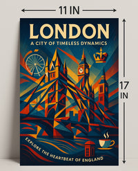 London Timeless Dynamics Wall Art Print PosterGoat