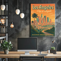 Los Angeles City Of Angels Poster PosterGoat