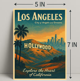 Los Angeles City of Angels Poster PosterGoat