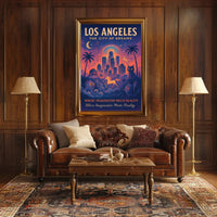 Los Angeles City of Dreams Poster Art Print PosterGoat