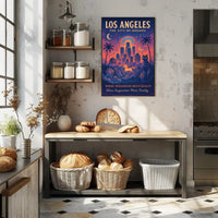 Los Angeles City of Dreams Poster Art Print PosterGoat