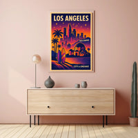 Los Angeles City of Dreams Poster PosterGoat