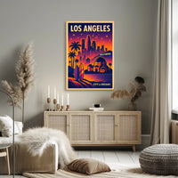 Los Angeles City of Dreams Poster PosterGoat