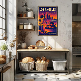 Los Angeles City of Dreams Poster PosterGoat