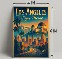 Los Angeles City of Dreams Poster PosterGoat