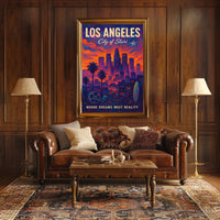 Los Angeles City of Stars Poster PosterGoat
