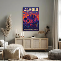 Los Angeles City of Stars Poster PosterGoat