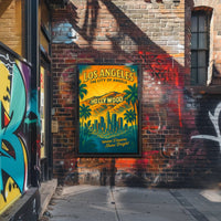 Los Angeles The City of Angels Poster PosterGoat