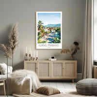 Luang Prabang Scenic Town Laos Travel Poster PosterGoat