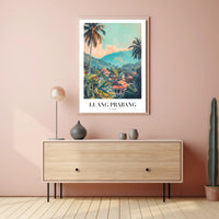 Luang Prabang Tranquility Travel Poster PosterGoat