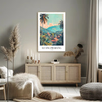 Luang Prabang Tranquility Travel Poster PosterGoat