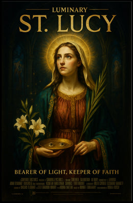 Luminary St. Lucy Poster PosterGoat
