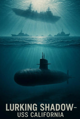 Lurking Shadow USS California Military Recruitment Poster PosterGoat