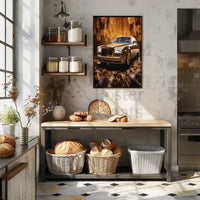 Luxury Car Elegance Artistic Pop Culture Poster PosterGoat