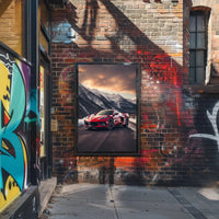 Luxury Driving Adventure in Nature's Splendor Sports Poster PosterGoat