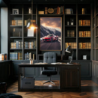 Luxury Driving Adventure in Nature's Splendor Sports Poster PosterGoat