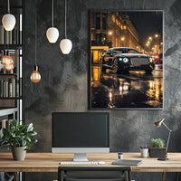 Luxury Night Drive in London City Poster PosterGoat