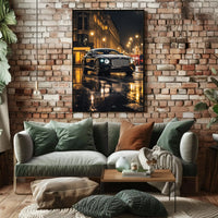 Luxury Night Drive in London City Poster PosterGoat