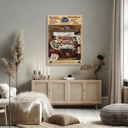 Luxury Train Travel Cincinnati Railroad Vintage Travel Poster PosterGoat