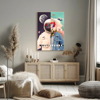 MULTIVERSE Dual Theme Artistic Poster PosterGoat