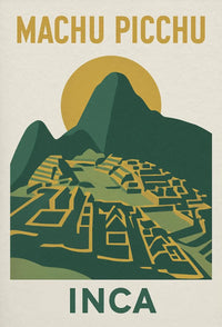 Machu Picchu Wonders: Explore Incan Mysteries Travel Poster PosterGoat