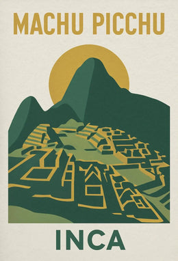Machu Picchu Wonders: Explore Incan Mysteries Travel Poster PosterGoat