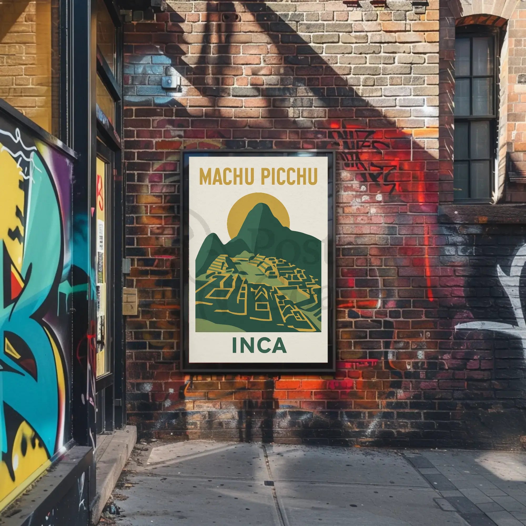 Machu Picchu Wonders: Explore Incan Mysteries Travel Poster PosterGoat