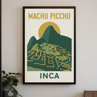 Machu Picchu Wonders: Explore Incan Mysteries Travel Poster PosterGoat