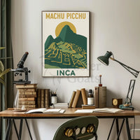 Machu Picchu Wonders: Explore Incan Mysteries Travel Poster PosterGoat