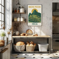 Machu Picchu Wonders: Explore Incan Mysteries Travel Poster PosterGoat