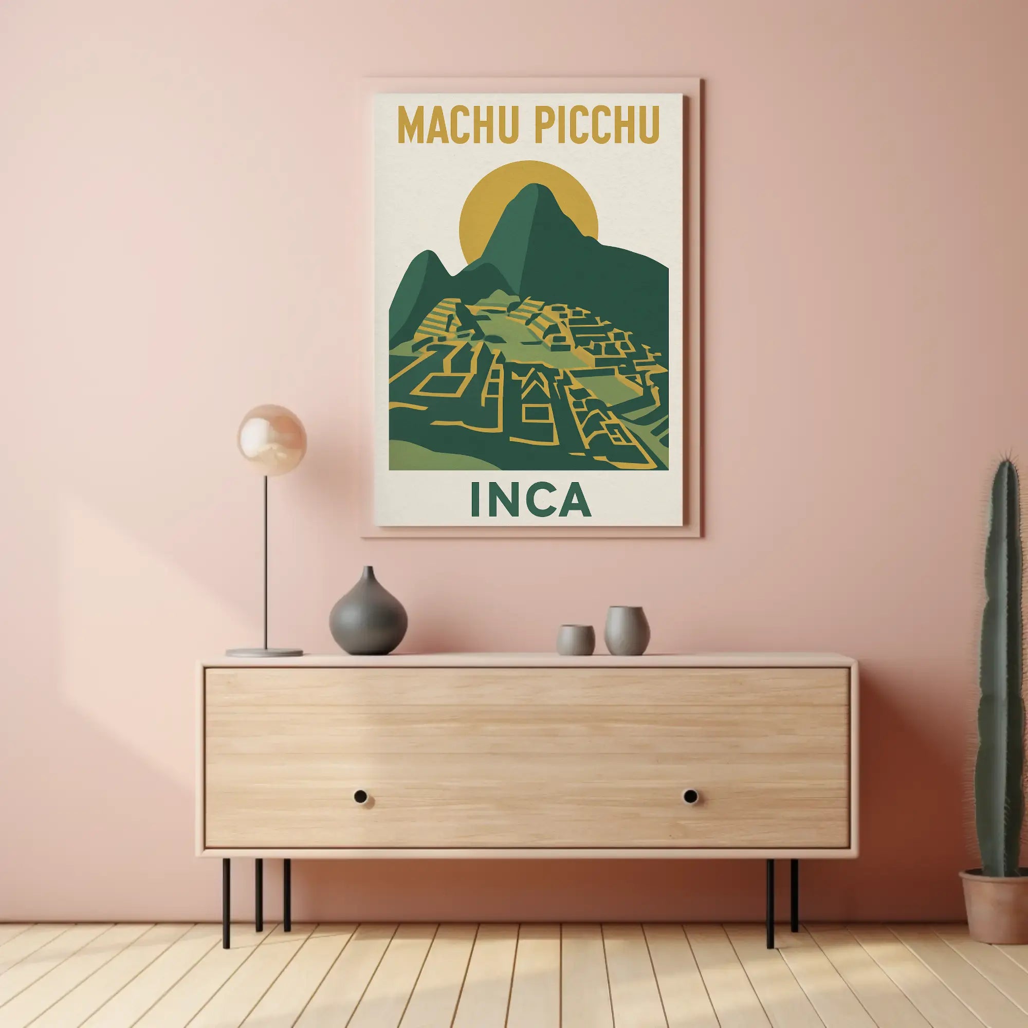Machu Picchu Wonders: Explore Incan Mysteries Travel Poster PosterGoat
