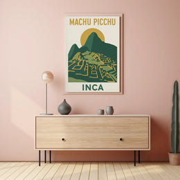 Machu Picchu Wonders: Explore Incan Mysteries Travel Poster PosterGoat