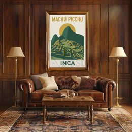 Machu Picchu Wonders: Explore Incan Mysteries Travel Poster PosterGoat
