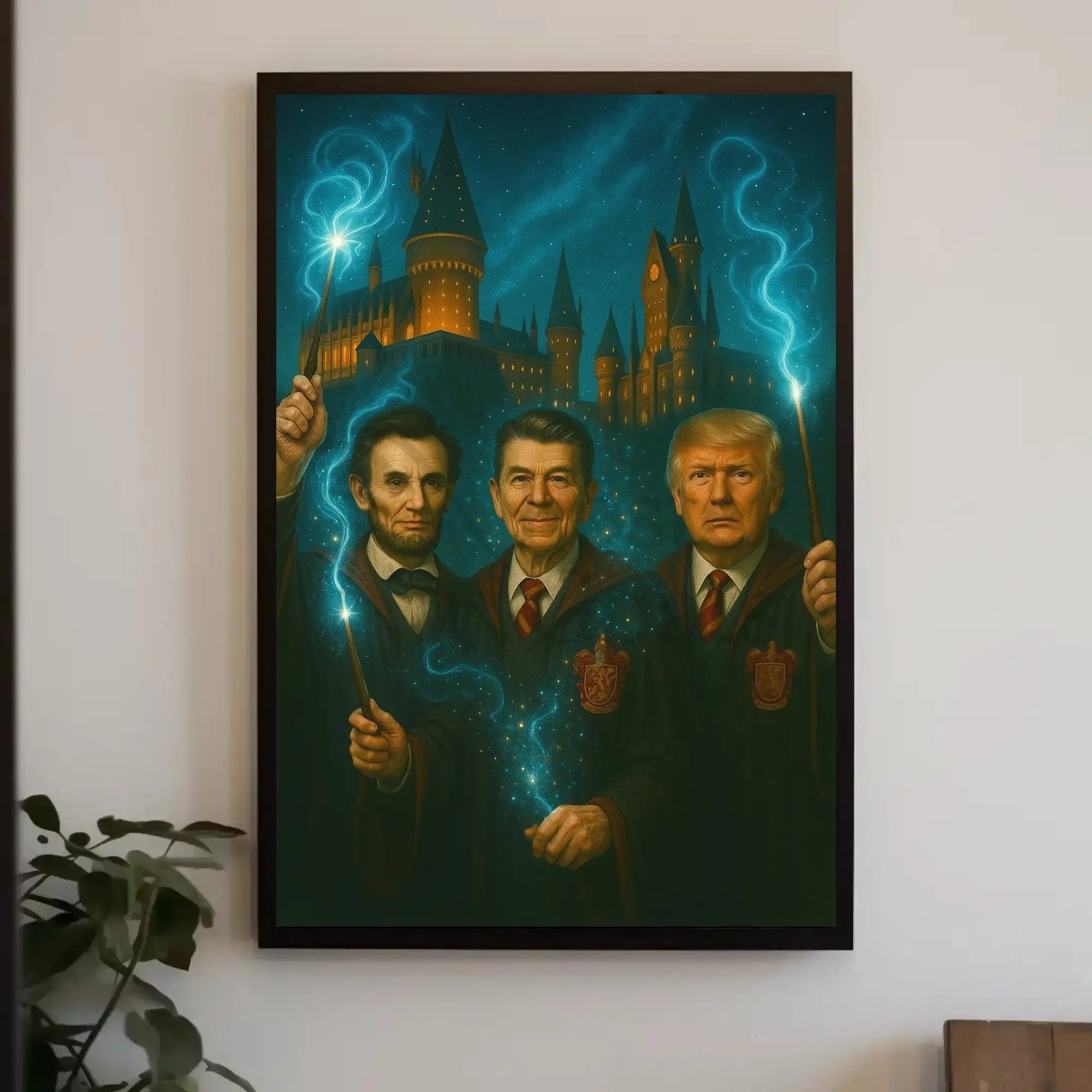 Magic Wizardry Fantasy Realism Art Pop Culture Poster PosterGoat