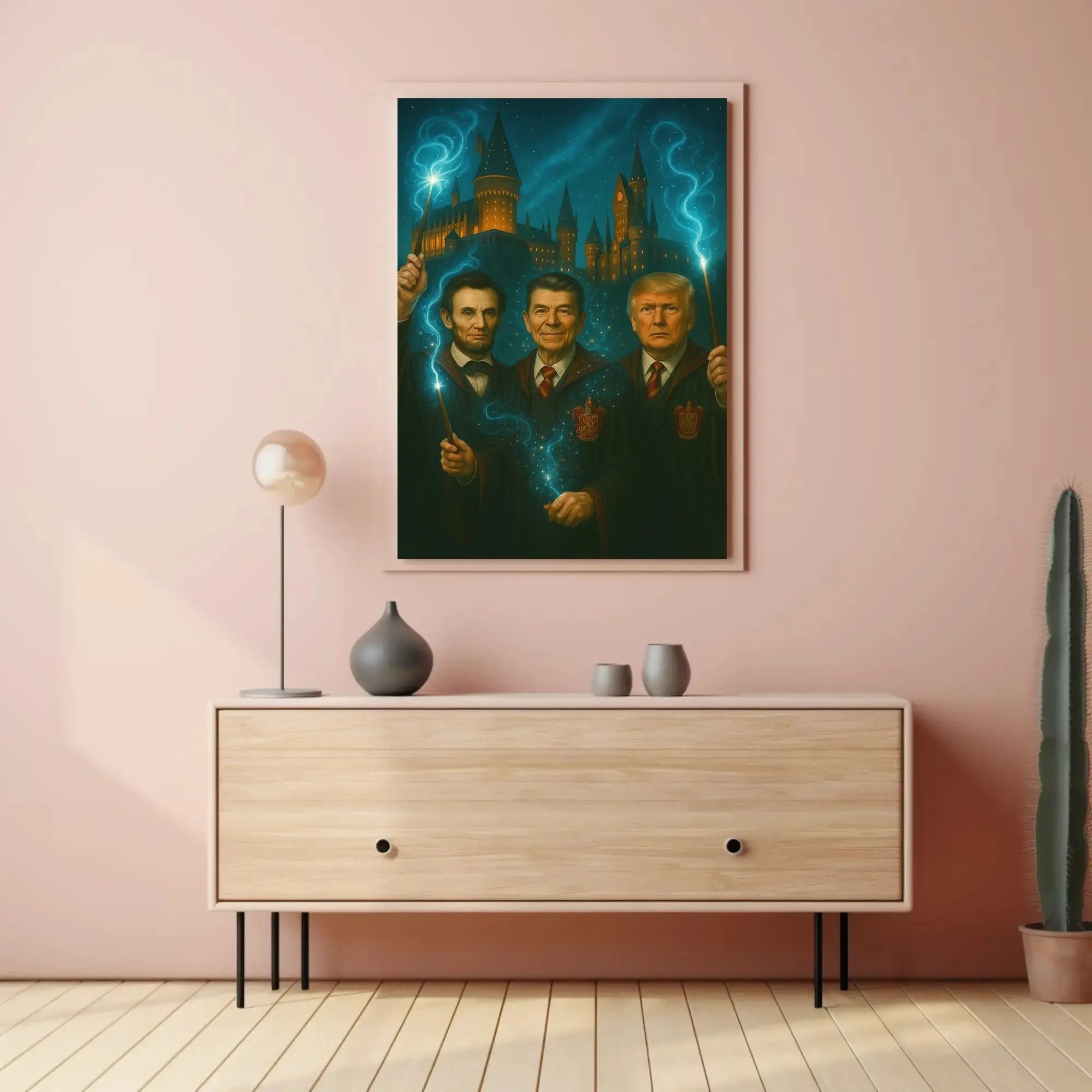 Magic Wizardry Fantasy Realism Art Pop Culture Poster PosterGoat