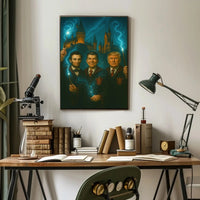 Magic Wizardry Fantasy Realism Art Pop Culture Poster PosterGoat