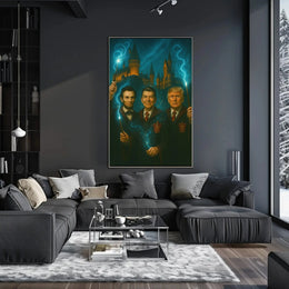 Magic Wizardry Fantasy Realism Art Pop Culture Poster PosterGoat
