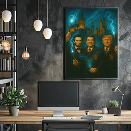 Magic Wizardry Fantasy Realism Art Pop Culture Poster PosterGoat